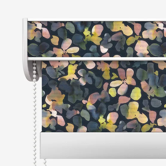 Sonova Studio Petal Pattern Midnight Blue roller