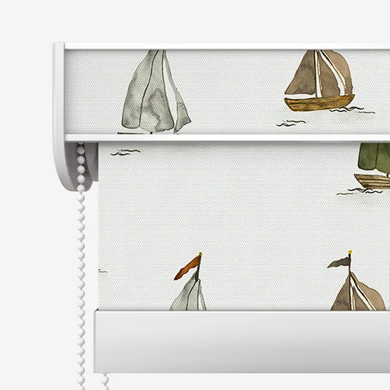 Sonova Studio Seashore Sails Seaweed Natural roller