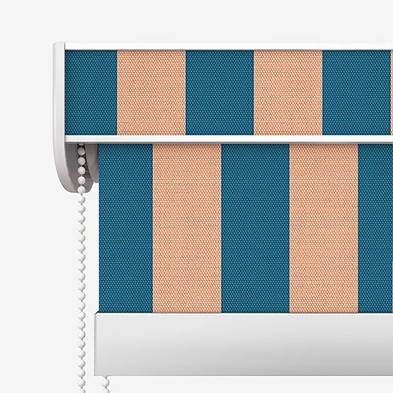 Sonova Studio Whitby Stripe Blue Rust roller