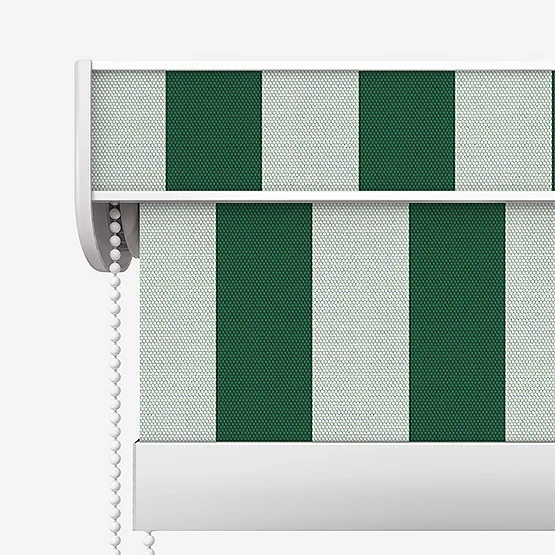 Sonova Studio Whitby Stripe Hunters Green roller