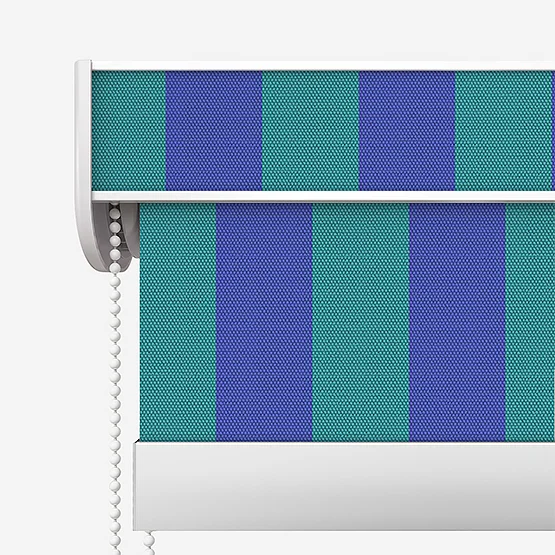 Sonova Studio Whitby Stripe Midnight Green roller