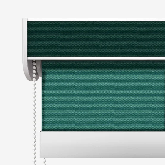 Deluxe Plain Forest Green roller