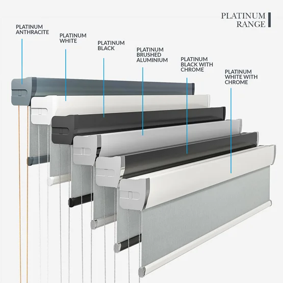 Coulisse Hampton Blackout Light Grey roller