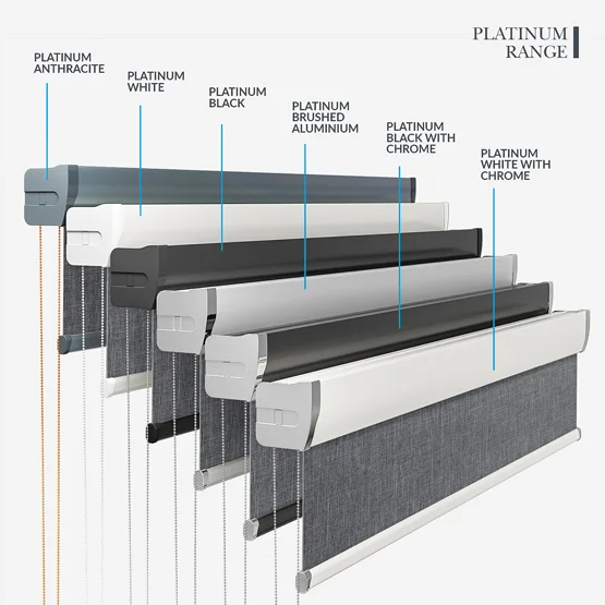 Coulisse Portofino Blackout Ash roller