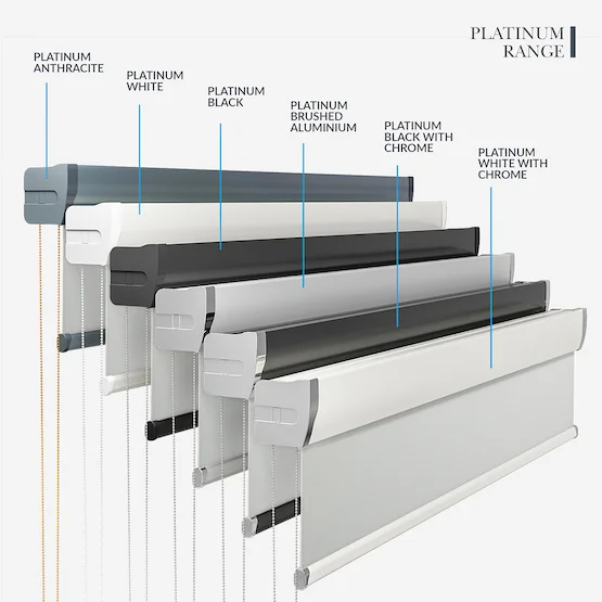 Pop Blackout Linen roller