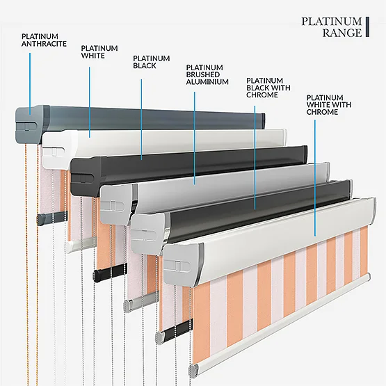 Sonova Studio Whitby Stripe Peach Bellini roller
