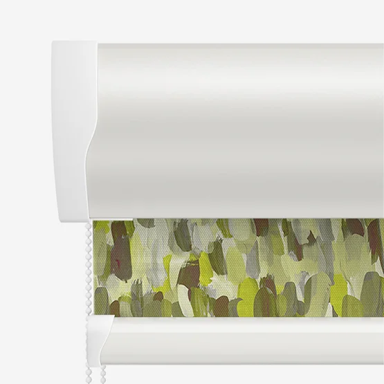 Sonova Studio Abstract Brush Olive Green roller