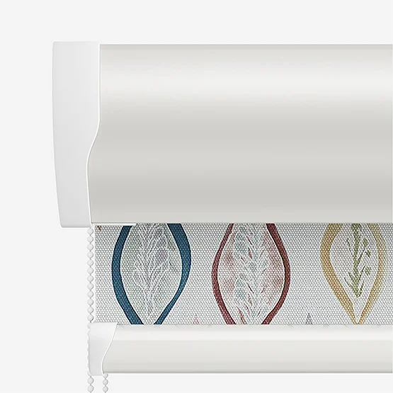 Sonova Studio Boho Leaves Dove Grey roller