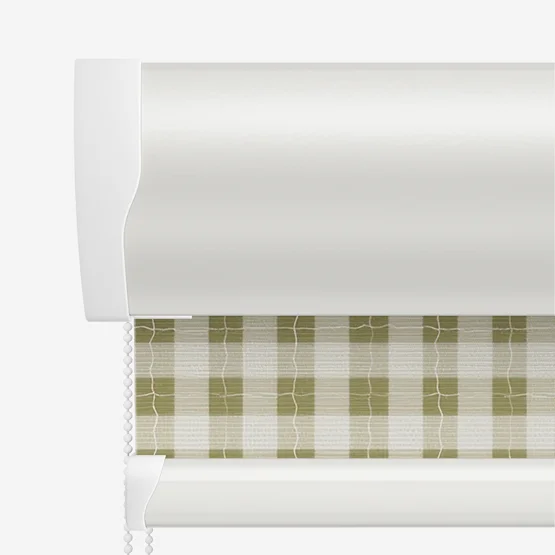 Sonova Studio Gingham Olive roller