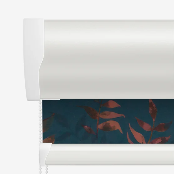 Sonova Studio Kaleidoscope Leaves Blue Rust roller