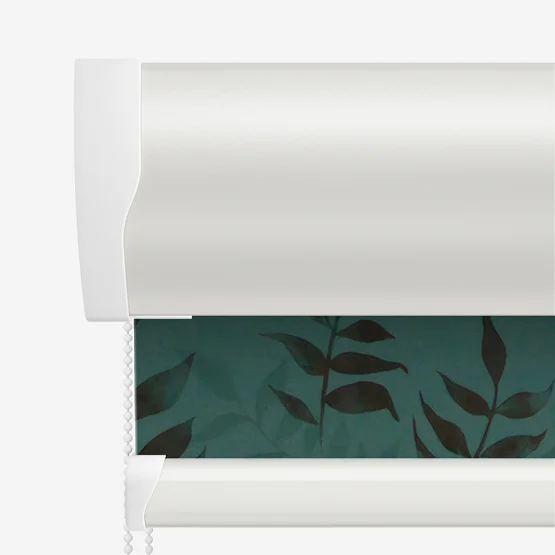 Sonova Studio Kaleidoscope Leaves Teal roller