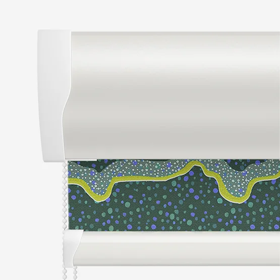 Sonova Studio Lava Lamp Teal roller
