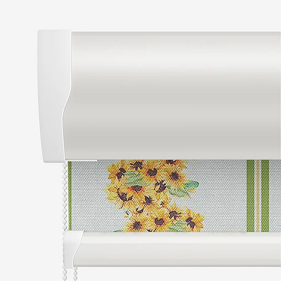 Sonova Studio Sunflower Vine Linen roller