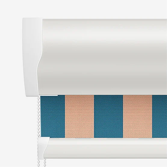 Sonova Studio Whitby Stripe Blue Rust roller
