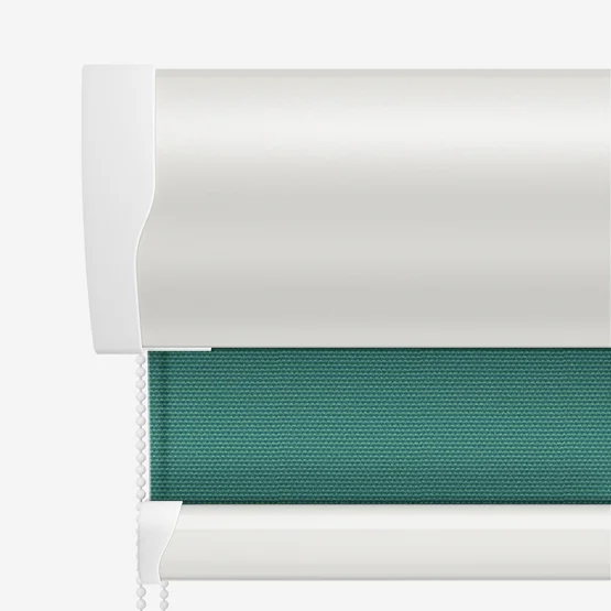 Deluxe Plain Forest Green roller