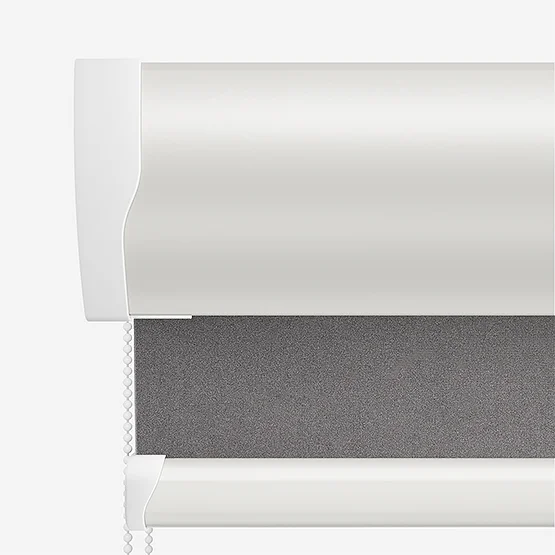Metallic Blackout Shiny Charcoal roller