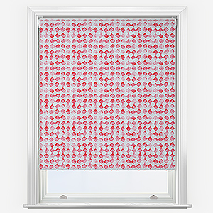 Sonova Studio Circus Mirage Bon Bon Red Roller Blind