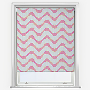 Sonova Studio Conga Wave Candy Pink Roller Blind
