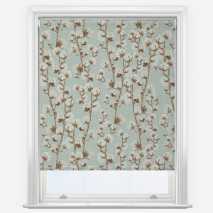 Sonova Studio Cotton Trellis Dove Grey Roller Blind