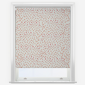 Sonova Studio Ditsy Love True Red Roller Blind