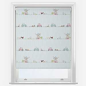 Sonova Studio Farmyard Linen Roller Blind