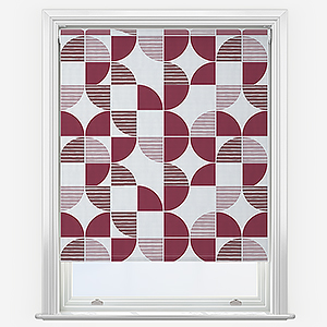 Sonova Studio Kolken Burgundy Roller Blind