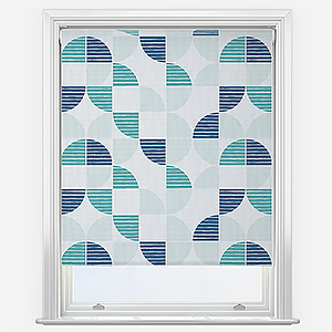 Sonova Studio Kolken Teal Roller Blind