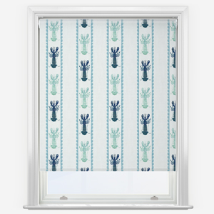 Sonova Studio Lobster Jam Ocean Blue Roller Blind
