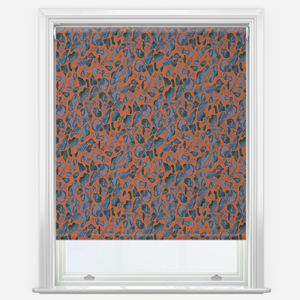 Sonova Studio Moo Mosaic Tangerine Roller Blind