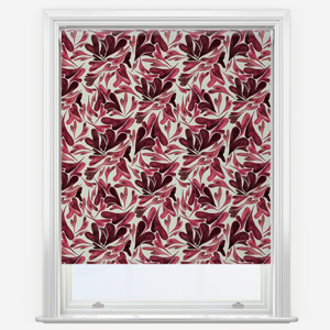 Sonova Studio Morphed Love Deep Red Roller Blind