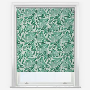 Sonova Studio Morphed Love Teal Roller Blind