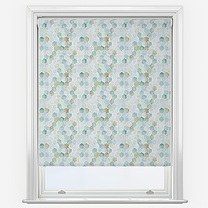 Sonova Studio Mosaic Mint Sage Roller Blind