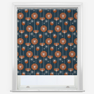 Sonova Studio Nordic Pods Blue Rust Roller Blind