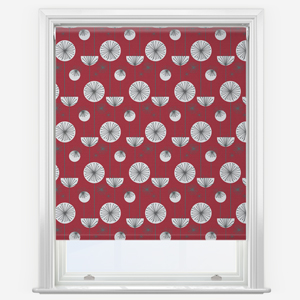 Sonova Studio Nordic Pods Chilli Red Roller Blind