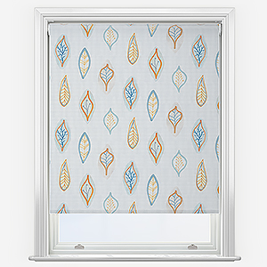 Sonova Studio Oakfall Blue Rust Roller Blind