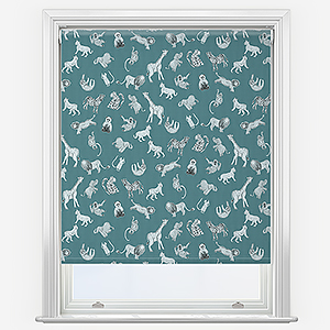 Sonova Studio Safari Dusk Blue Roller Blind