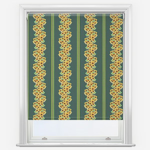 Sonova Studio Sunflower Vine Forest Green Roller Blind
