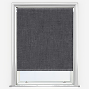 Flax Blackout New York Grey Roller Blind