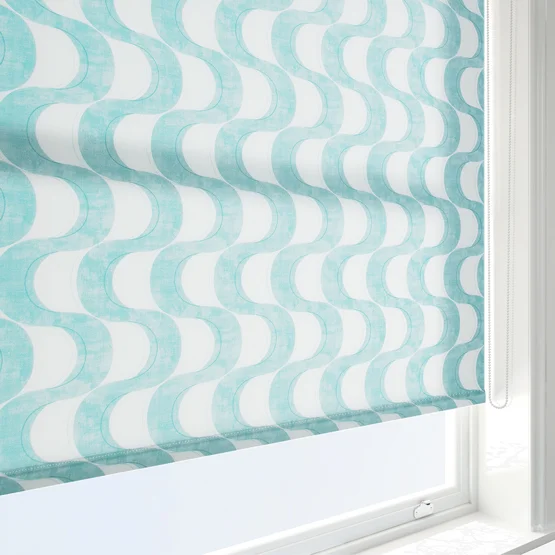 Wave Teal roller