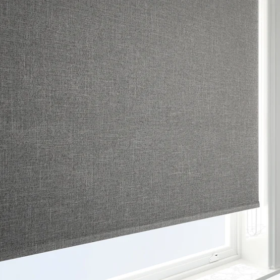Coulisse Bergen Blackout Mid Grey roller