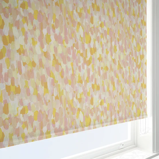 Sonova Studio Abstract Brush Rhubarb and Custard roller
