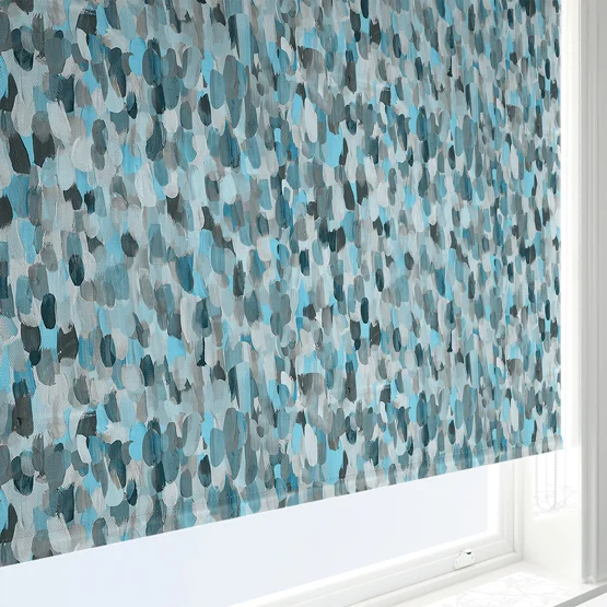 Sonova Studio Abstract Brush Sky Blue roller