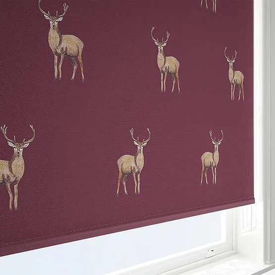 Sonova Studio Argyll Deep Red roller