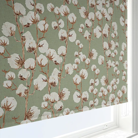 Sonova Studio Cotton Trellis Olive roller