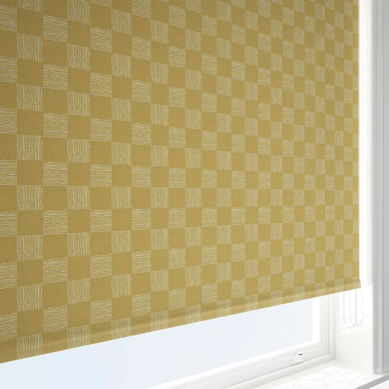 Sonova Studio Crosshatch Mustard roller