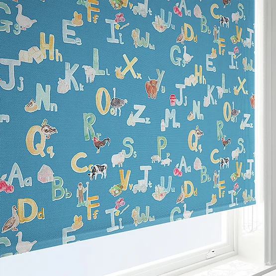 Sonova Studio Farm Alphabet Cloud Blue roller