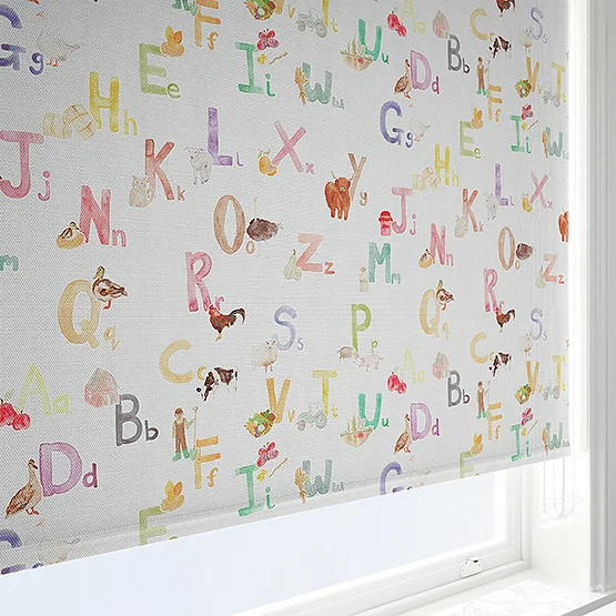 Sonova Studio Farm Alphabet Linen roller