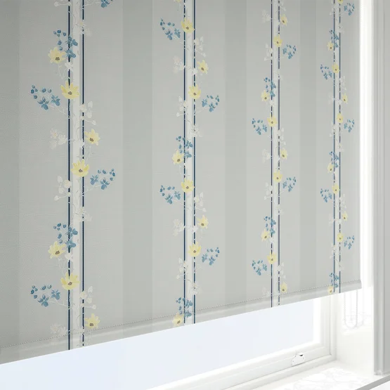 Sonova Studio Floral Cascade Dove Grey roller
