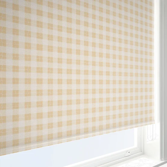 Sonova Studio Gingham Apricot roller