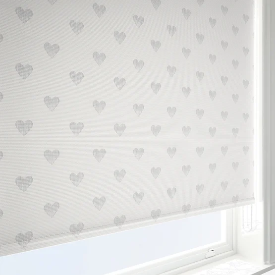 Sonova Studio Hearts Soft Grey roller